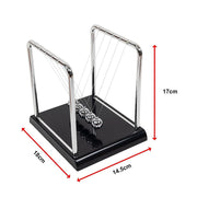 Newton's Cradle Steel Balance Small Pendulum Physics Science V63-920971