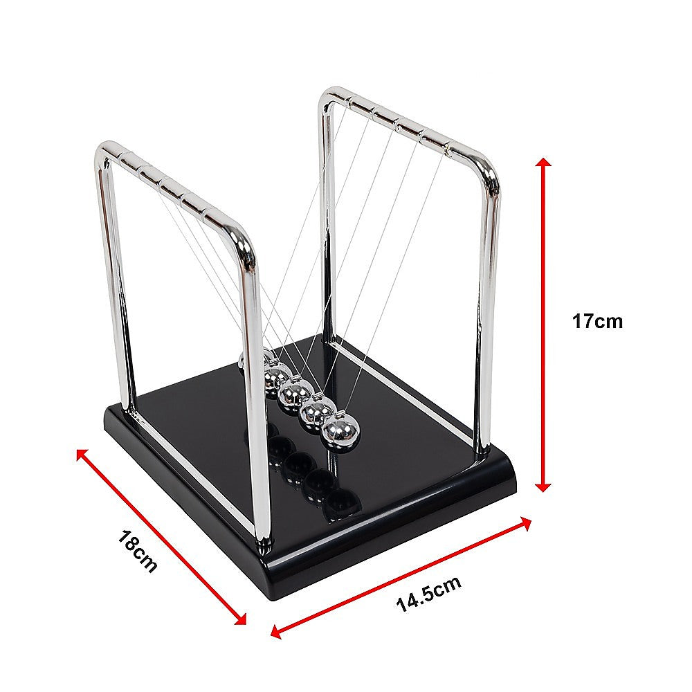 Newton's Cradle Steel Balance Small Pendulum Physics Science V63-920971