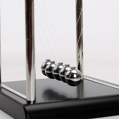 Newton's Cradle Steel Balance Small Pendulum Physics Science V63-920971