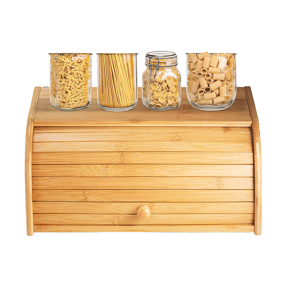 Bamboo Bread Box Kitchen Storage V63-921031