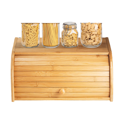 Bamboo Bread Box Kitchen Storage V63-921031