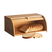 Bamboo Bread Box Kitchen Storage V63-921031