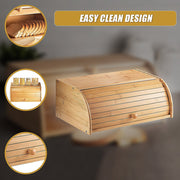 Bamboo Bread Box Kitchen Storage V63-921031
