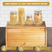 Bamboo Bread Box Kitchen Storage V63-921031