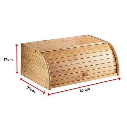 Bamboo Bread Box Kitchen Storage V63-921031