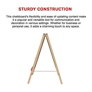 Sidewalk Board Sign Frame Chalkboard Drawing V63-921101