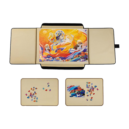 Portable Jigsaw 1000 Pieces Board Puzzle Storage Carry Safe Case Carrier V63-921111