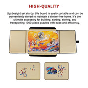 Portable Jigsaw 1000 Pieces Board Puzzle Storage Carry Safe Case Carrier V63-921111