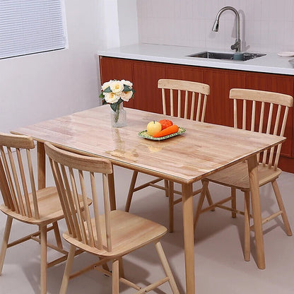 PVC Tablecloth Clear Plastic Cover Protector Mat V63-921131