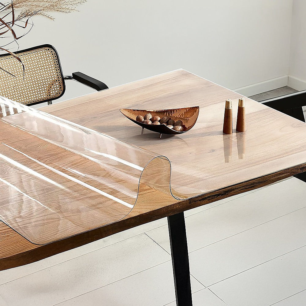 PVC Tablecloth Clear Plastic Cover Protector Mat V63-921131