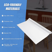 PVC Tablecloth Clear Plastic Cover Protector Mat V63-921131