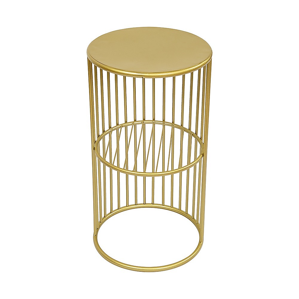 Round Side Table Bedside Bedroom Lounge Furniture V63-921141