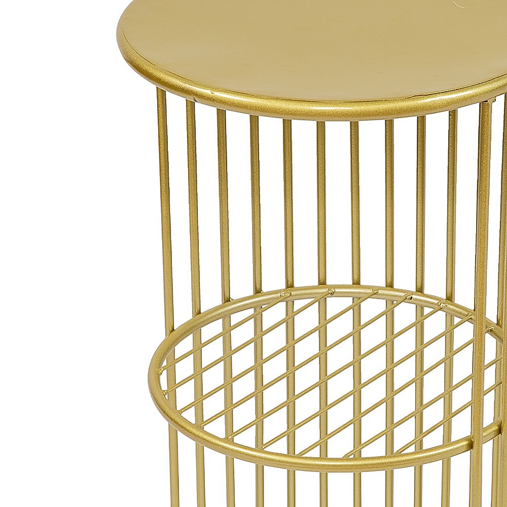 Round Side Table Bedside Bedroom Lounge Furniture V63-921141