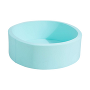 Round Ball Pit Playpen Enclosure - Safe Blue Play Area for Babies and Toddlers, Indoor or Outdoor V63-921181