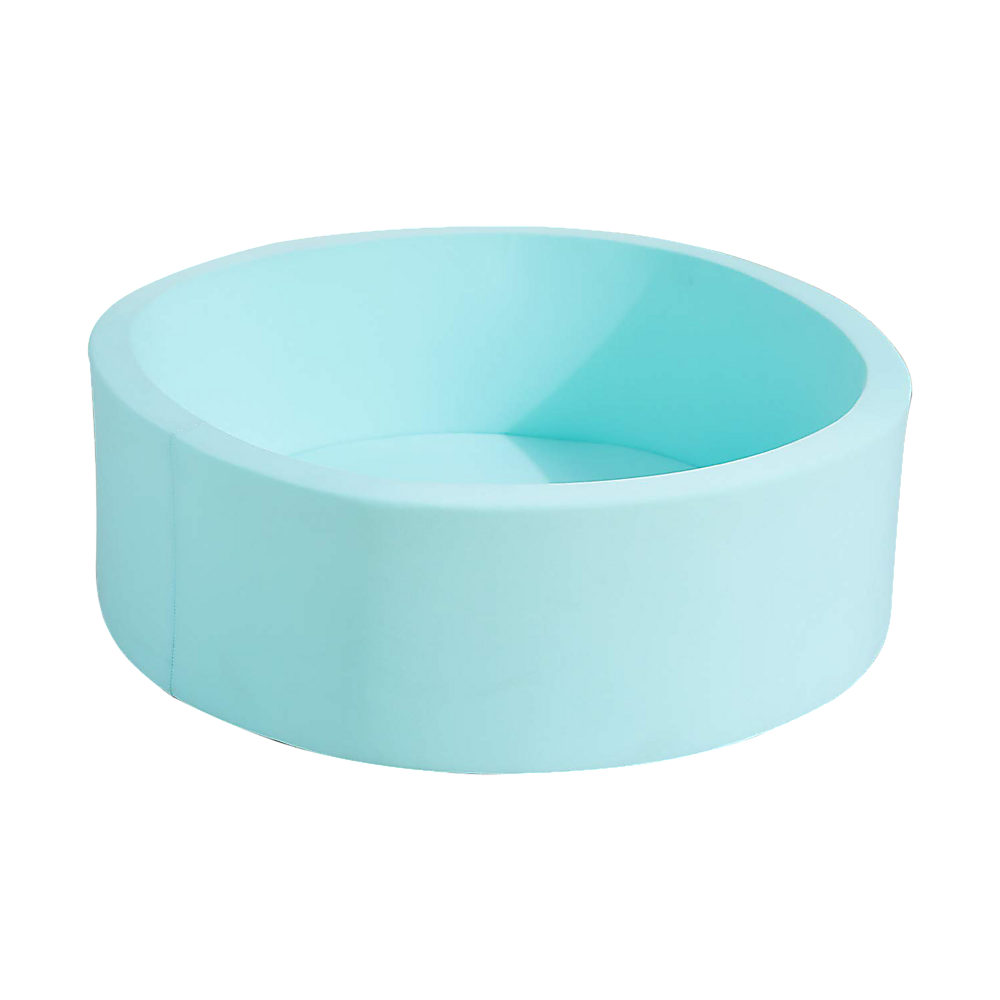 Round Ball Pit Playpen Enclosure - Safe Blue Play Area for Babies and Toddlers, Indoor or Outdoor V63-921181