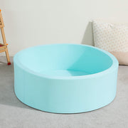 Round Ball Pit Playpen Enclosure - Safe Blue Play Area for Babies and Toddlers, Indoor or Outdoor V63-921181