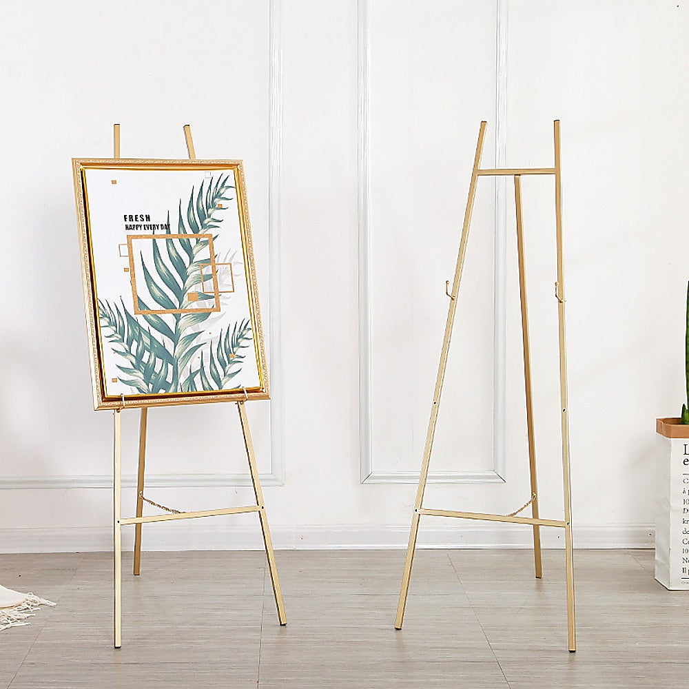 Easel Tripod Metal Painting Wedding Photo Frame Display Bracket For Events Exhibitions And Signage V63-921211