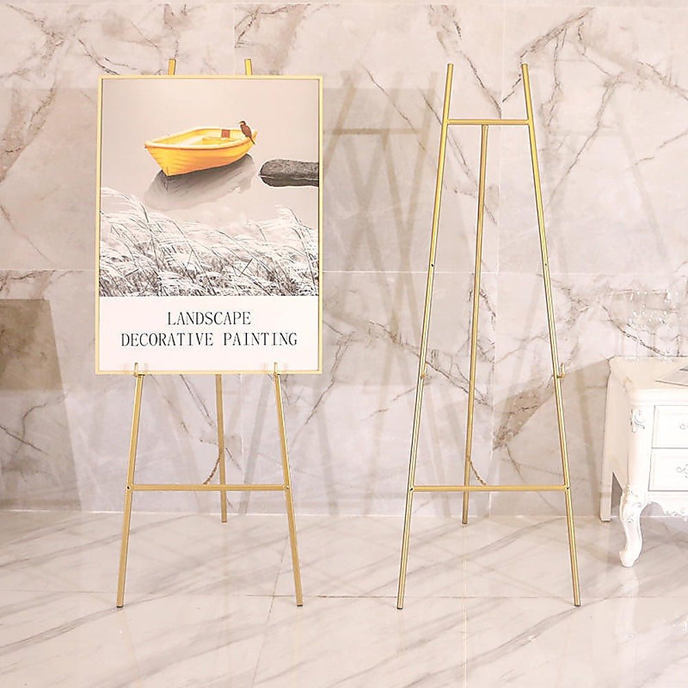 Easel Tripod Metal Painting Wedding Photo Frame Display Bracket For Events Exhibitions And Signage V63-921211