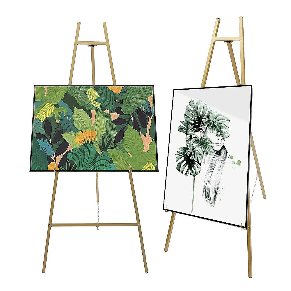 Easel Tripod Metal Painting Wedding Photo Frame Display Bracket For Events Exhibitions And Signage V63-921211