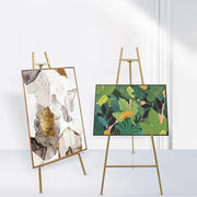 Easel Tripod Metal Painting Wedding Photo Frame Display Bracket For Events Exhibitions And Signage V63-921211