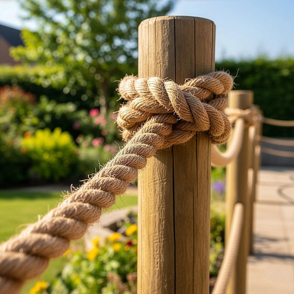 35m 100% Natural Jute Rope Twisted Decking Cord Garden Boating Sash Camping 32mm V63-929891