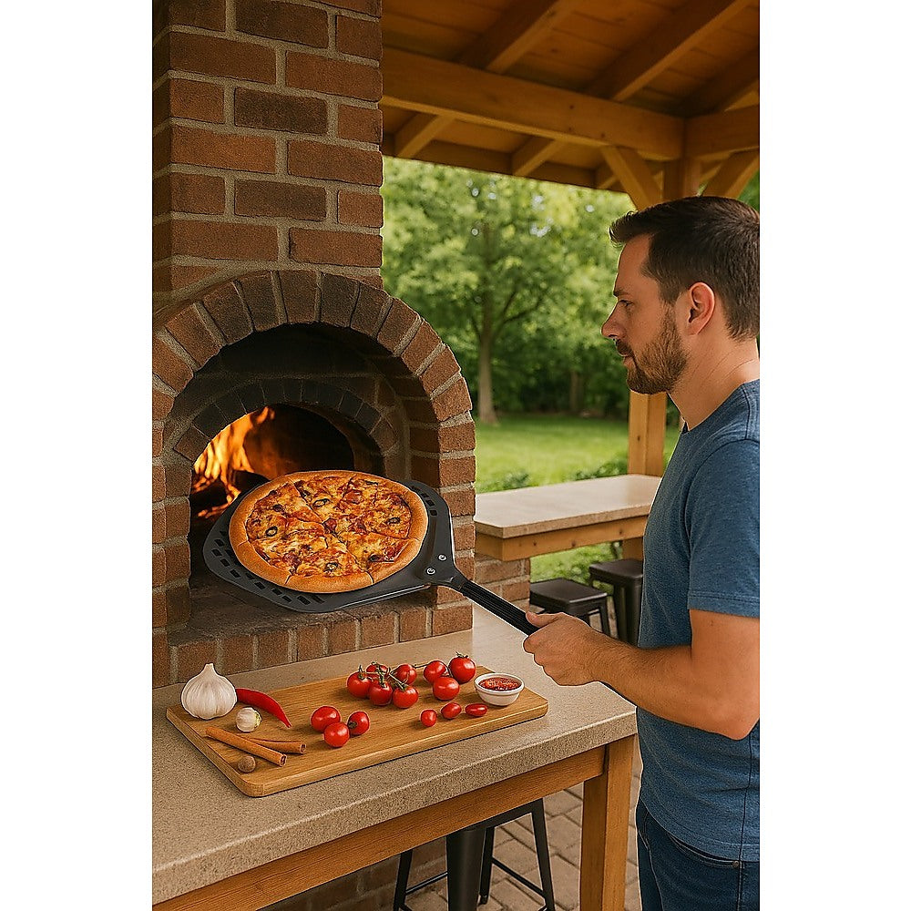 Pizza Paddle Peel Woodfire Outdoor Oven Aluminium V63-929901