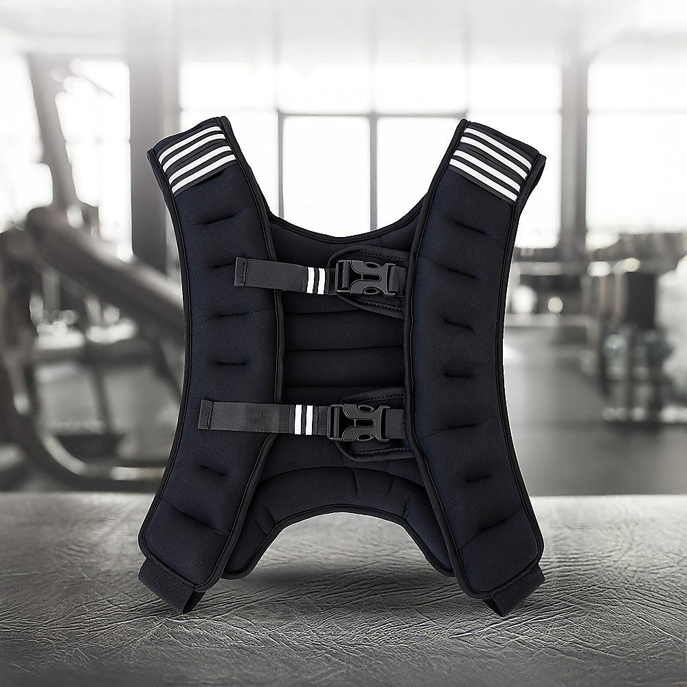 10KG Weighted Vest Top Gym Exercise Fitness Strength Sports Training Weight Loss V63-929911