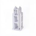 Rotating Bookcase Bookshelf Kid's Book Organiser Rack Wooden Castle Display Shelf V63-929921