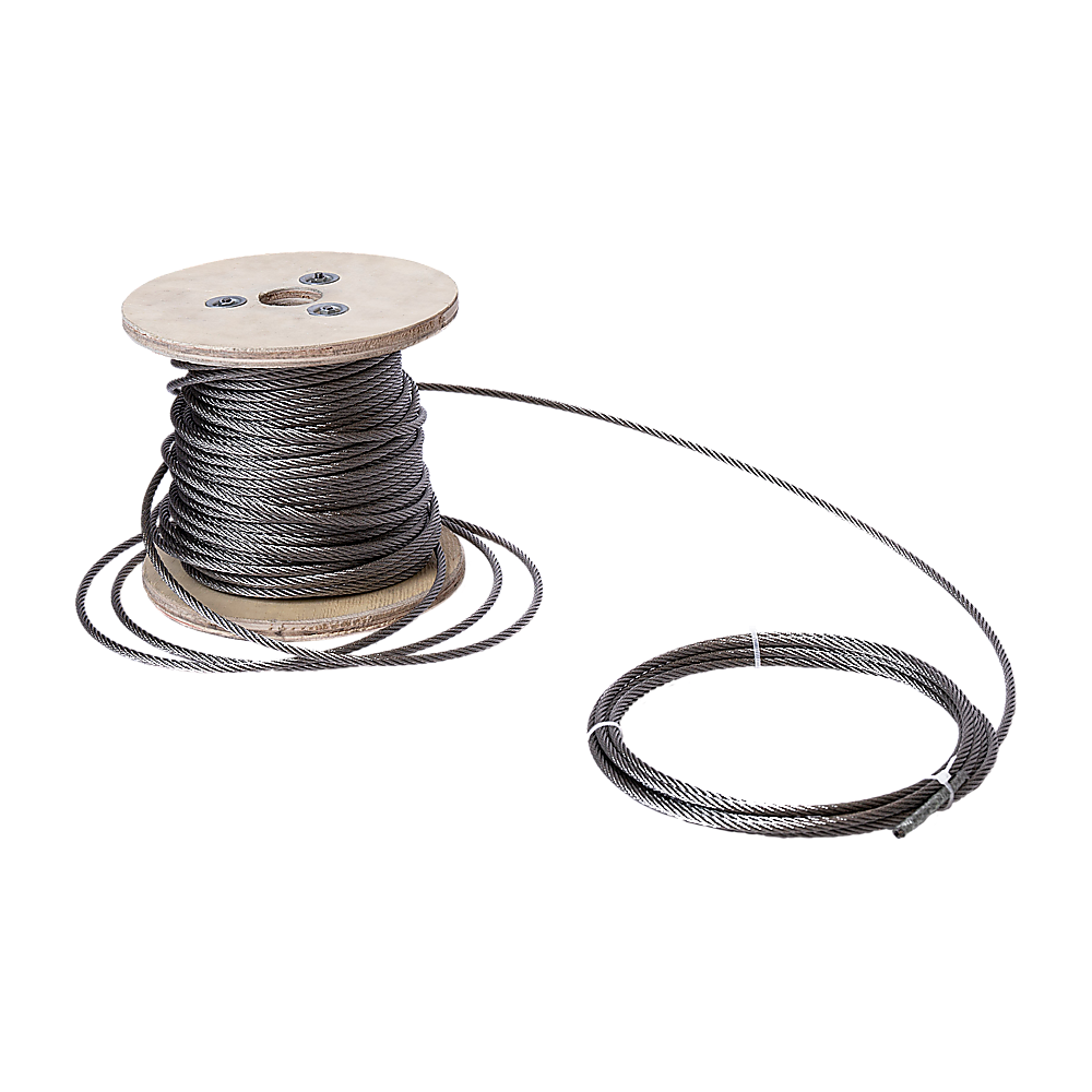 50m Stainless Steel Wire Rope Cable 5mm 316 A4 7x7 Balustrade Fence V63-929941