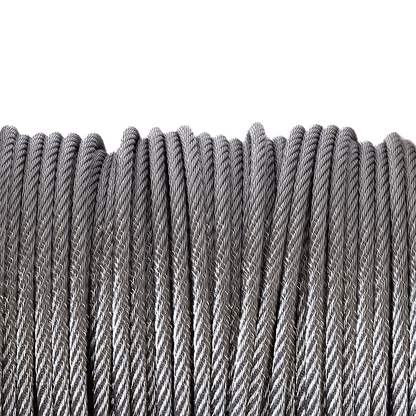 50m Stainless Steel Wire Rope Cable 5mm 316 A4 7x7 Balustrade Fence V63-929941
