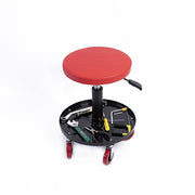 Rolling Shop Stool Mechanics Garage Stool Adjustable Work Seat Creeper V63-929951