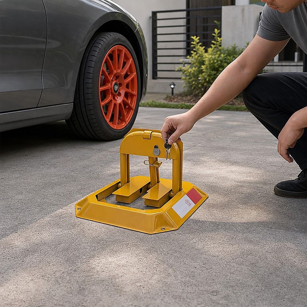 Parking Space Lock Folding Barrier Bollard