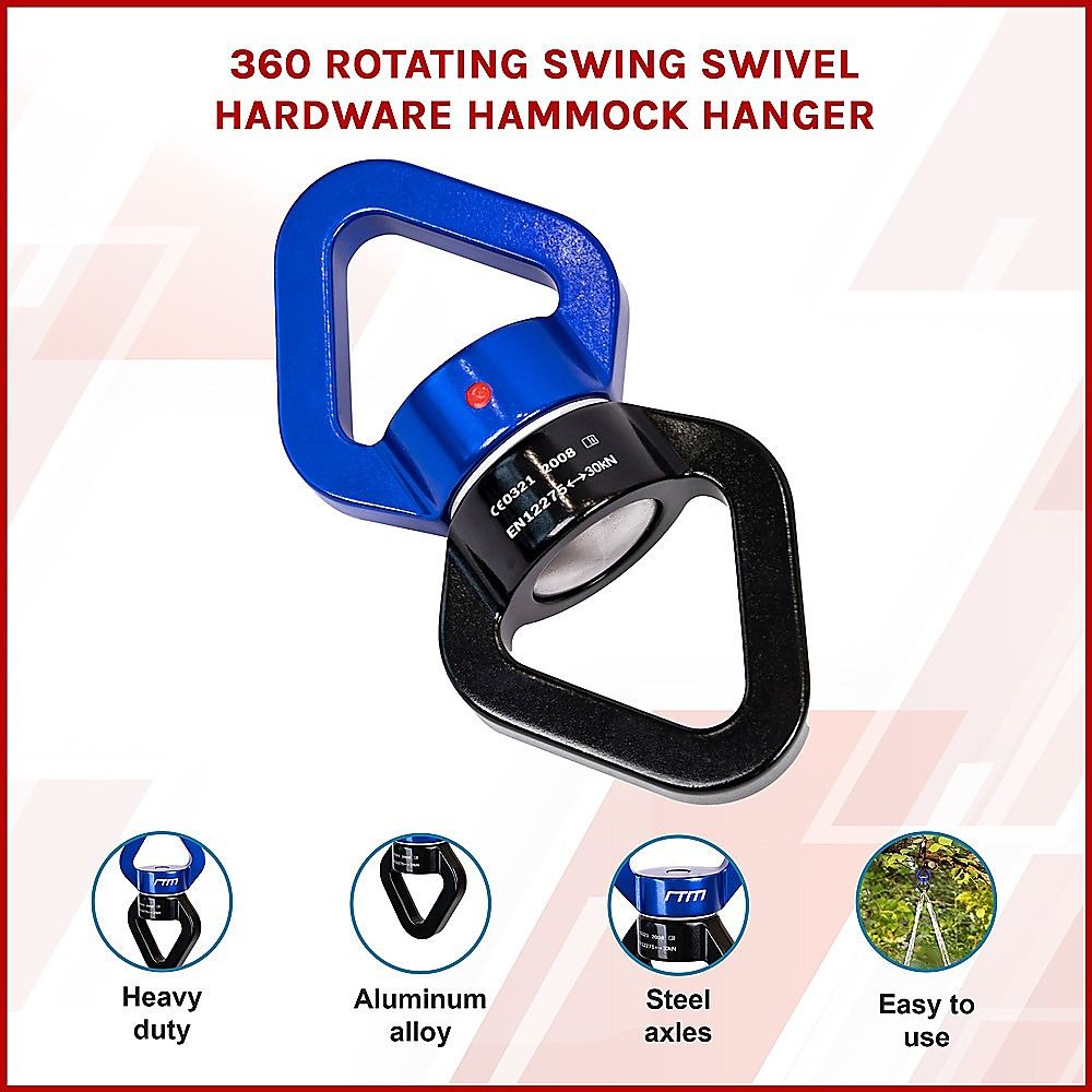 360 Rotating Swing Swivel Hardware Hammock Hanger V63-929991