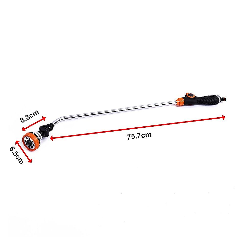Garden Hose Lance Spray Long Reach 90cm Multi-Gun Hanging V63-930021