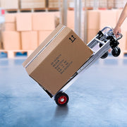 Hand Truck 2 in 1 Folding Dolly Cart 180kg Capacity Heavy Duty Aluminium V63-930031