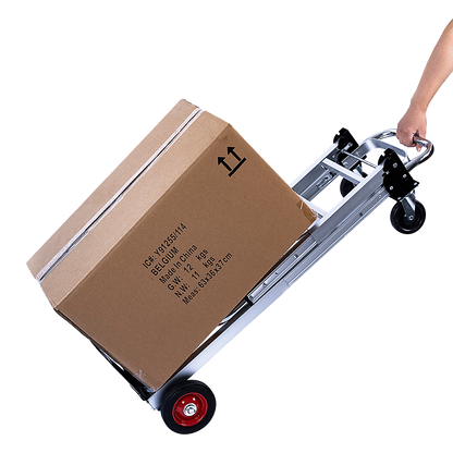 Hand Truck 2 in 1 Folding Dolly Cart 180kg Capacity Heavy Duty Aluminium V63-930031