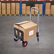 Hand Truck 2 in 1 Folding Dolly Cart 180kg Capacity Heavy Duty Aluminium V63-930031