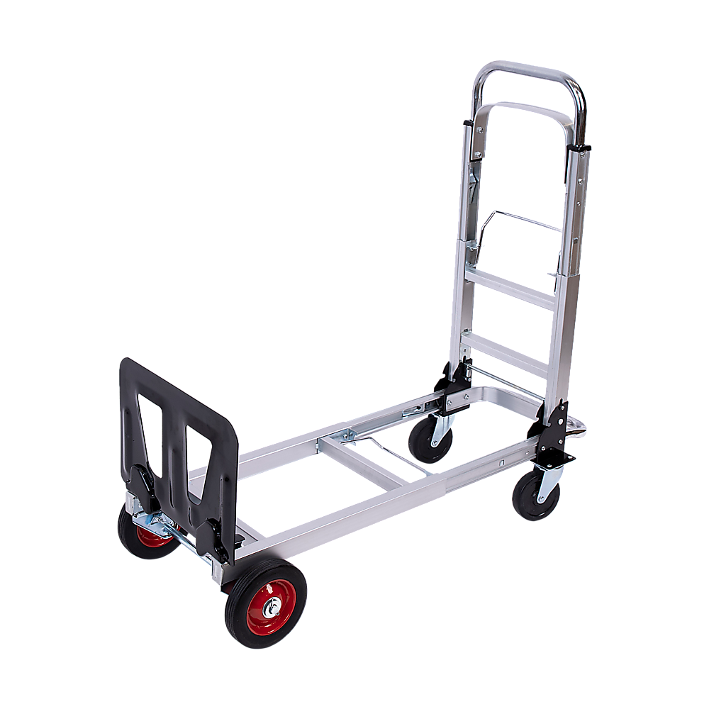 Hand Truck 2 in 1 Folding Dolly Cart 180kg Capacity Heavy Duty Aluminium V63-930031