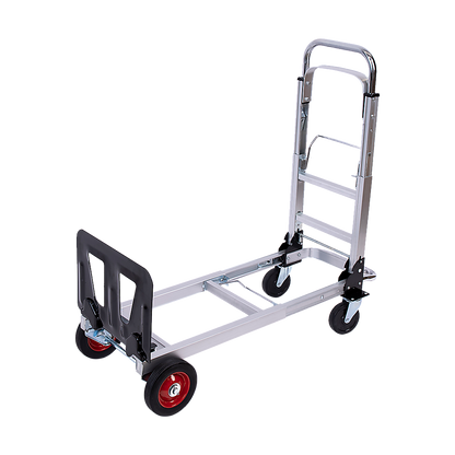 Hand Truck 2 in 1 Folding Dolly Cart 180kg Capacity Heavy Duty Aluminium V63-930031