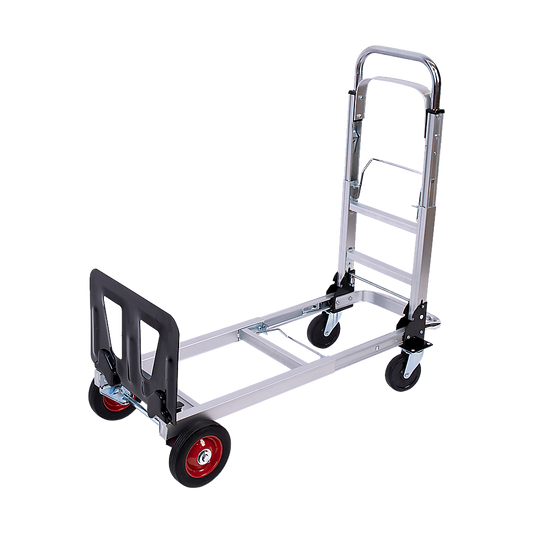 Hand Truck 2 in 1 Folding Dolly Cart 180kg Capacity Heavy Duty Aluminium V63-930031