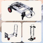 Hand Truck 2 in 1 Folding Dolly Cart 180kg Capacity Heavy Duty Aluminium V63-930031