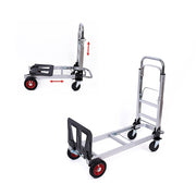 Hand Truck 2 in 1 Folding Dolly Cart 180kg Capacity Heavy Duty Aluminium V63-930031