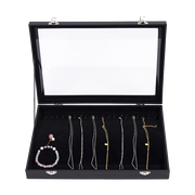 Jewellery Display Box Case for Rings Bracelets Necklaces Retail V63-930041