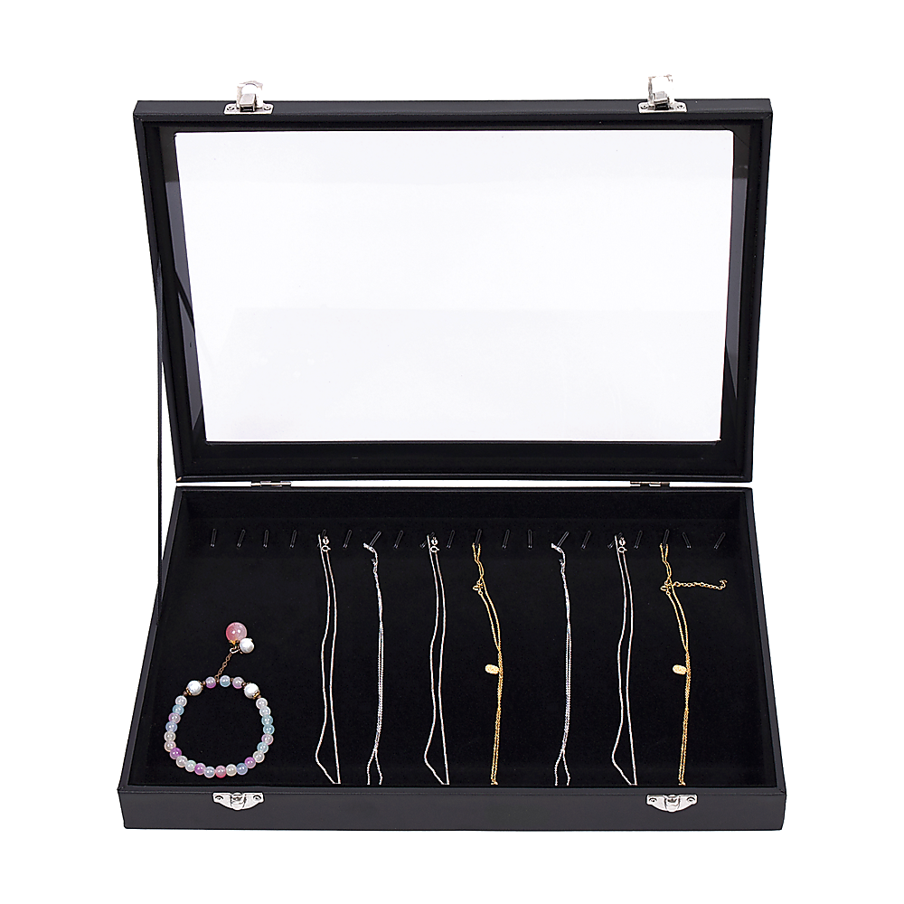 Jewellery Display Box Case for Rings Bracelets Necklaces Retail V63-930041