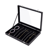 Jewellery Display Box Case for Rings Bracelets Necklaces Retail V63-930041