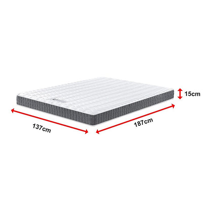 Double Memory Foam Mattress - OEKO-TEX Textile & CertiPUR-US Certified Foam V63-930221