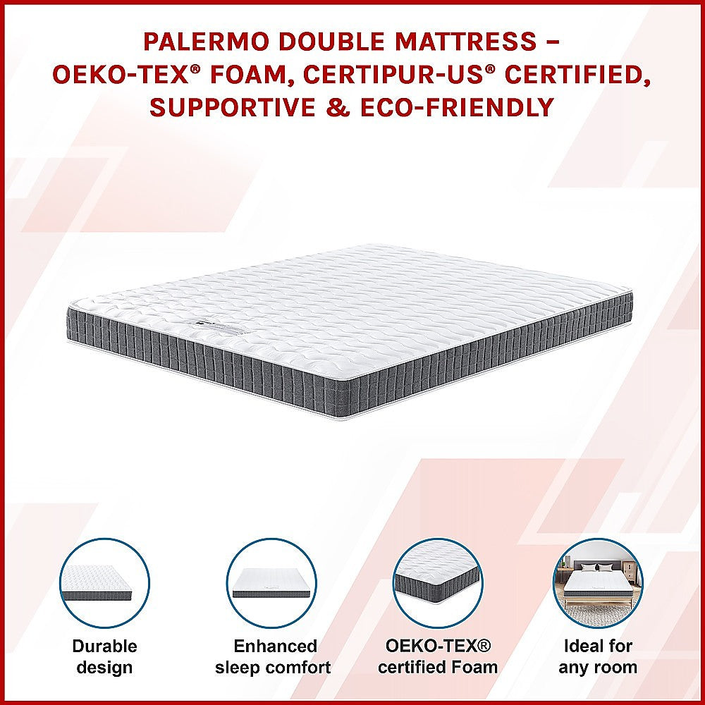 Queen Memory Foam Mattress - OEKO-TEX Textile & CertiPUR-US Certified Foam V63-930231