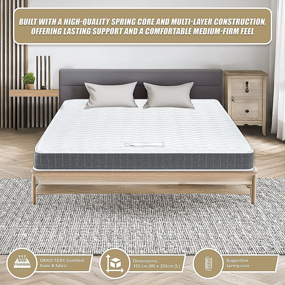 King Memory Foam Mattress - OEKO-TEX Textile & CertiPUR-US Certified Foam V63-930241