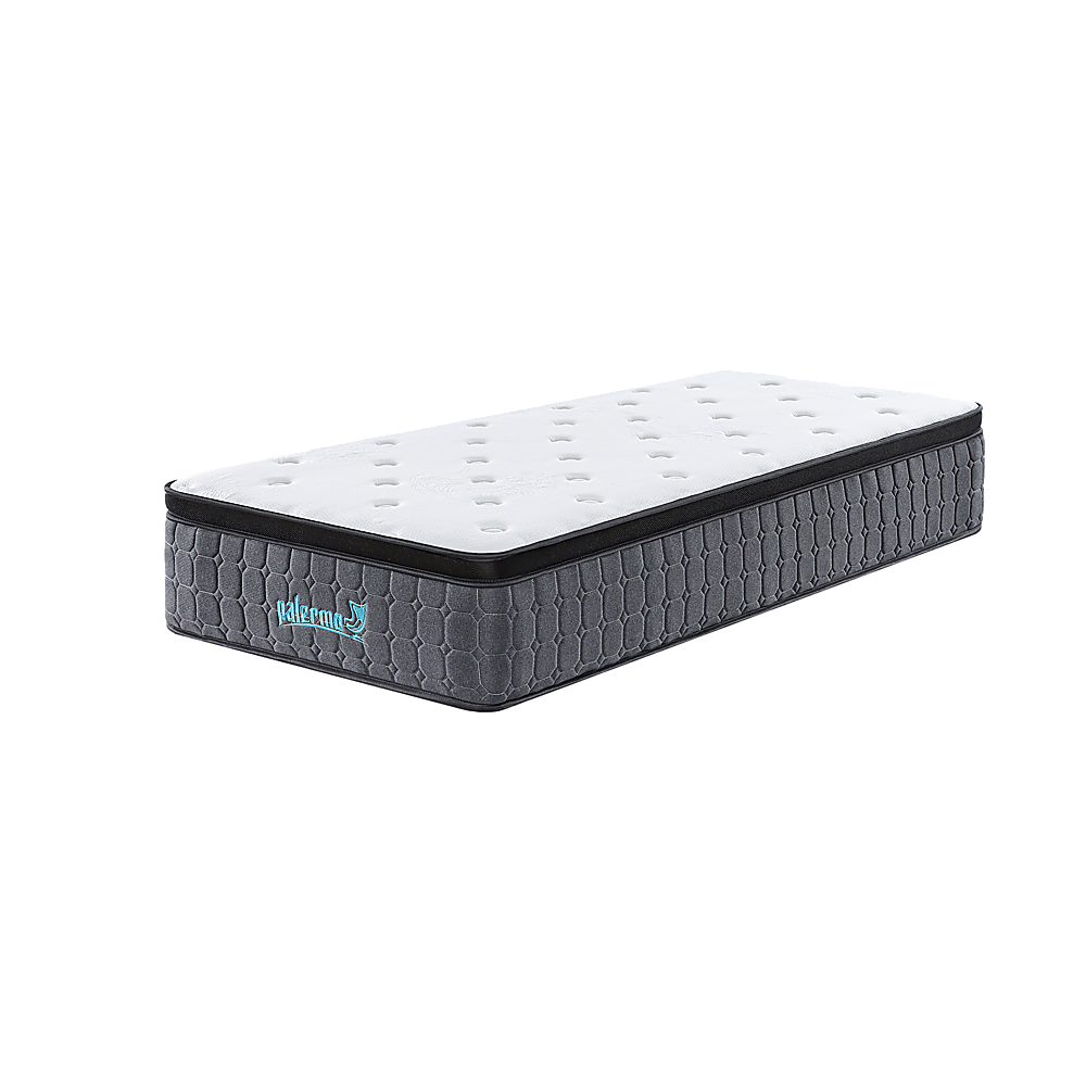 Single Euro Top Pocket Spring Mattress - Motion Isolation Comfort with CertiPUR-US Certified Foam Layers V63-930261