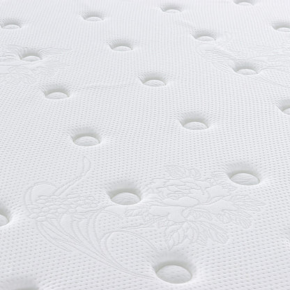 Single Euro Top Pocket Spring Mattress - Motion Isolation Comfort with CertiPUR-US Certified Foam Layers V63-930261